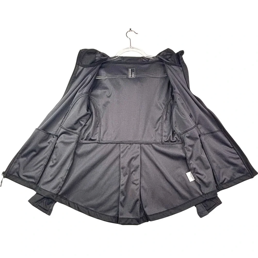 Mondetta Women's Softshell Jacket Hooded Full Zip‎ Black Size M